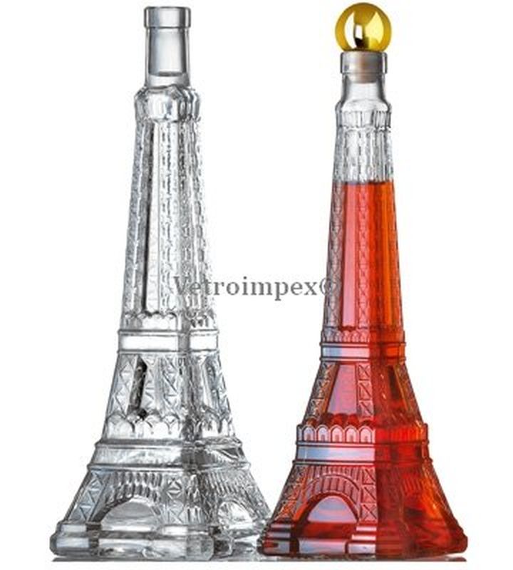 750ml Eiffel-torony üvegpalack